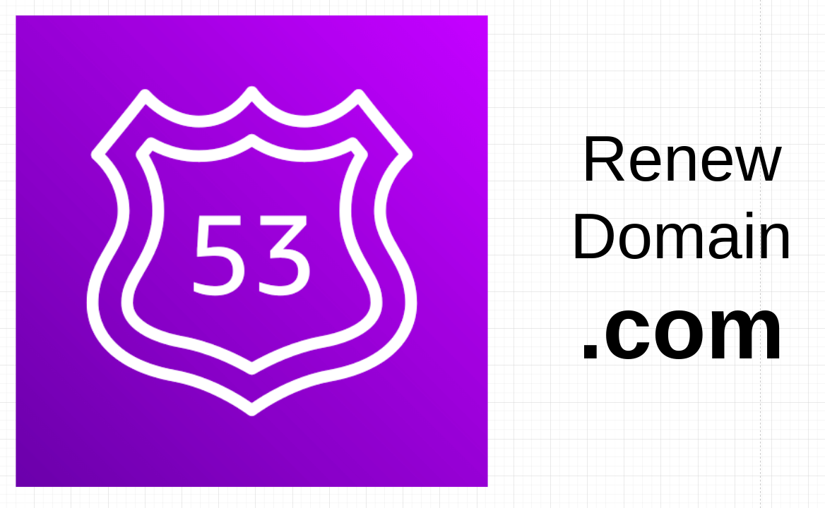 Renewing registration for a domain on AWS Route 53