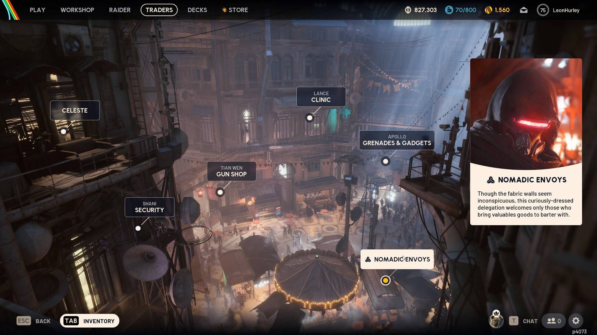 Who’s the Nomadic Envoy in Arc Raiders and what do they sell?