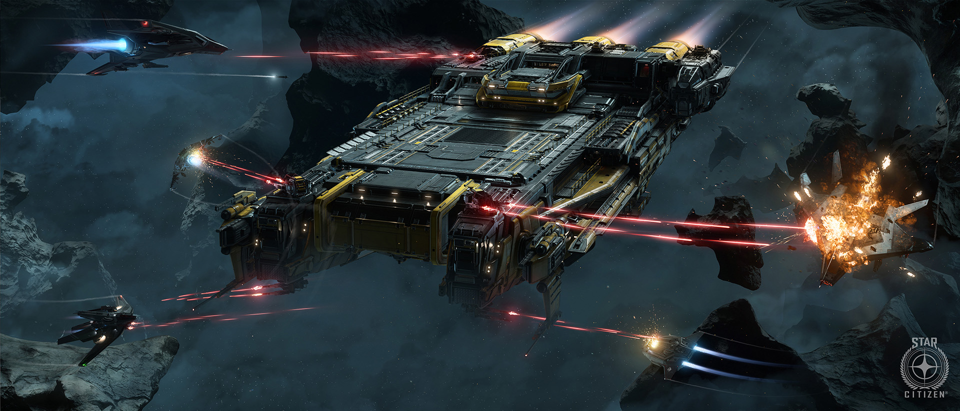 Star Citizen DefenseCon 2956 brings free fly and new ships