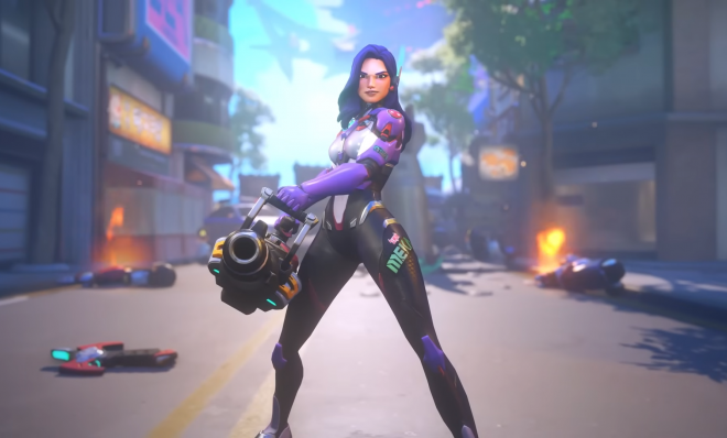 Sword, Shield, Dash, and Ranged Attacks? Overwatch ‘D.MON’ Gameplay Trailer